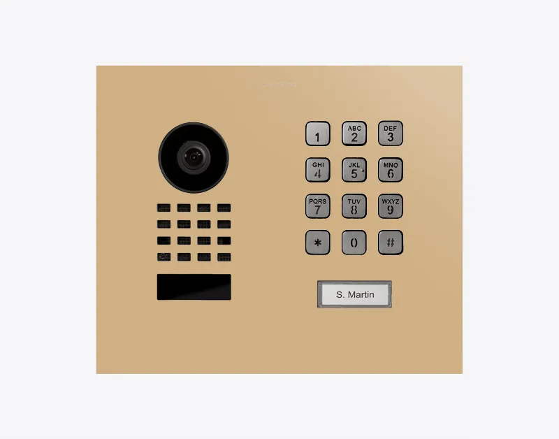 DoorBird IP Intercom Video Door Station D1101KH, Flush Mount with Keypad