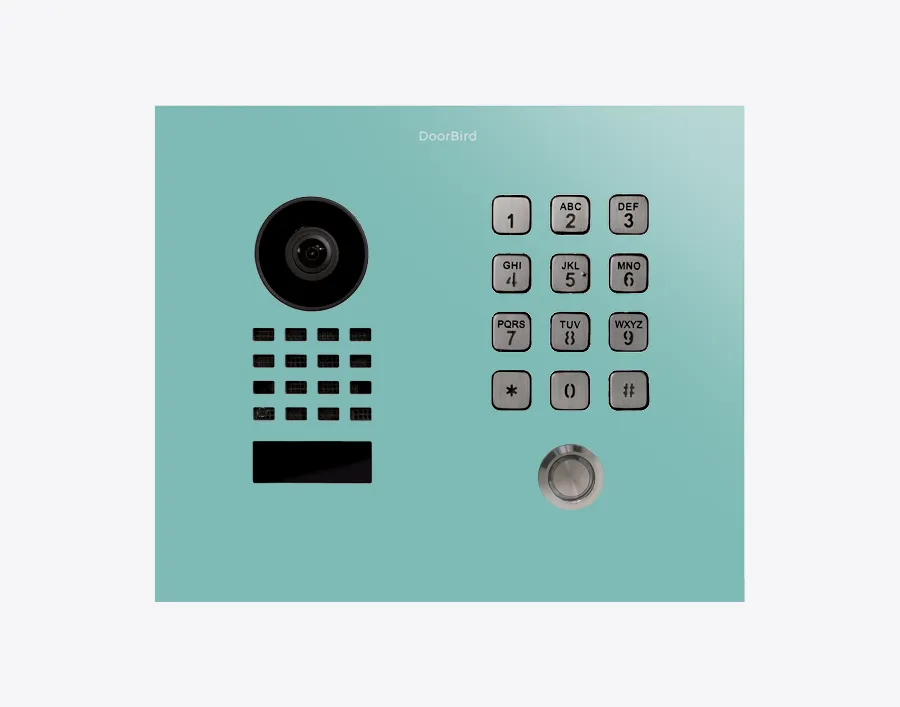 DoorBird IP Intercom Video Door Station D1101KH, Flush Mount with Keypad