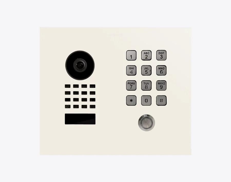 DoorBird IP Intercom Video Door Station D1101KH, Flush Mount with Keypad