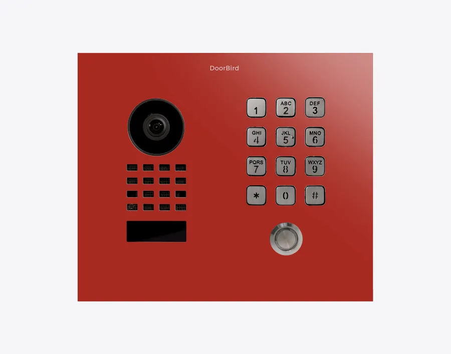 DoorBird IP Intercom Video Door Station D1101KH, Flush Mount with Keypad