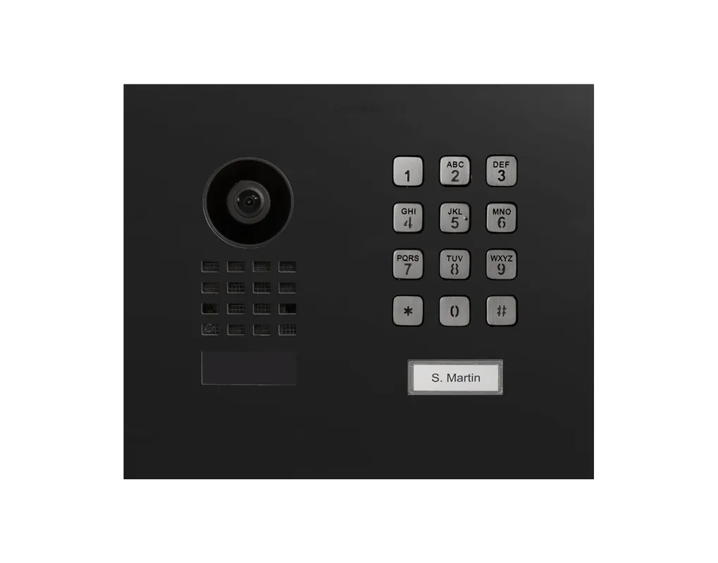 DoorBird IP Intercom Video Door Station D1101KH, Flush Mount with Keypad