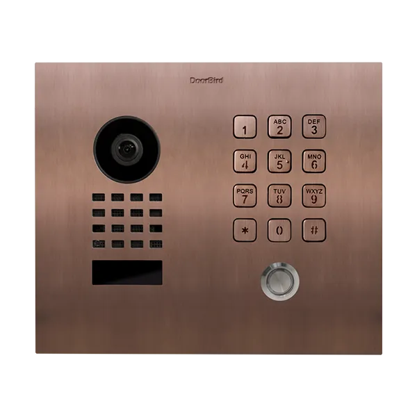 DoorBird IP Intercom Video Door Station D1101KH, Flush Mount with Keypad