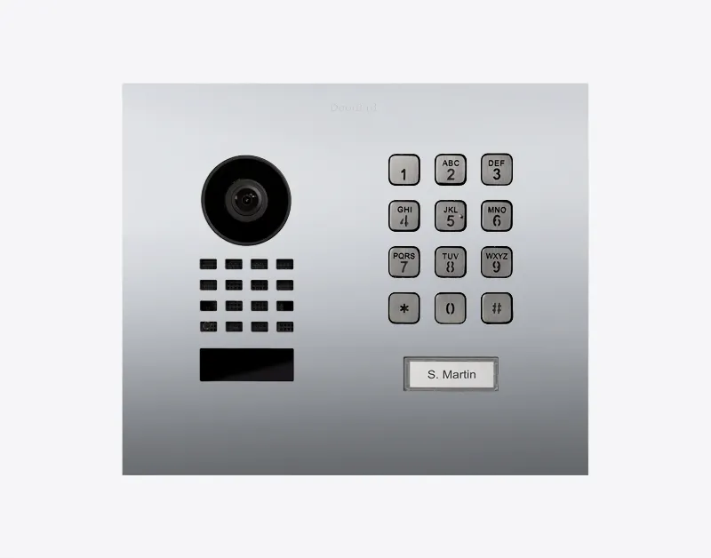 DoorBird IP Intercom Video Door Station D1101KH, Flush Mount with Keypad