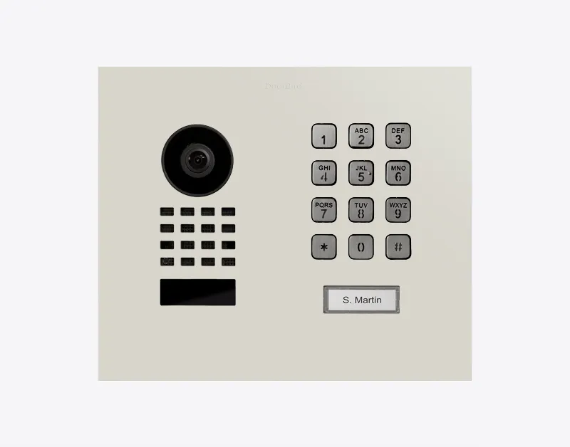 DoorBird IP Intercom Video Door Station D1101KH, Flush Mount with Keypad