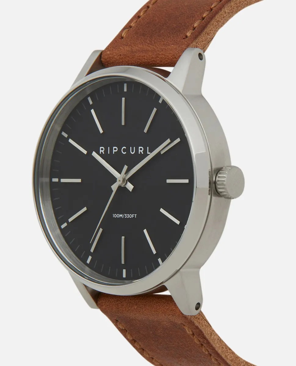 Drake Leather Watch - Deep Blue