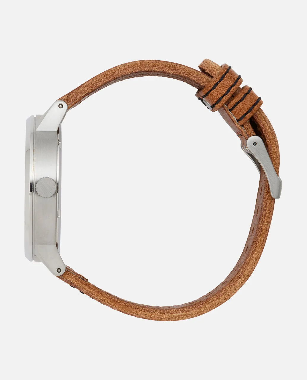 Drake Leather Watch - Deep Blue