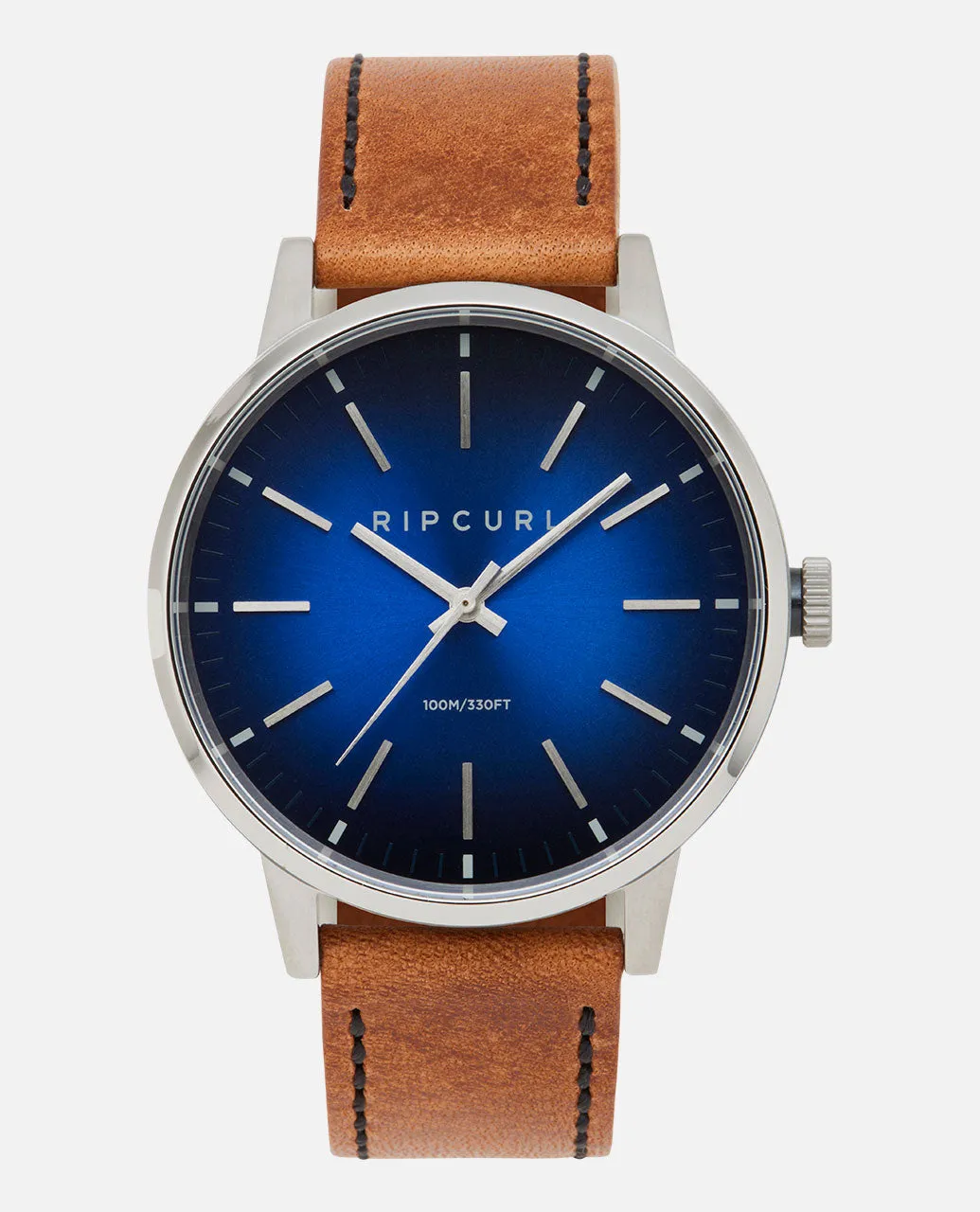 Drake Leather Watch - Deep Blue