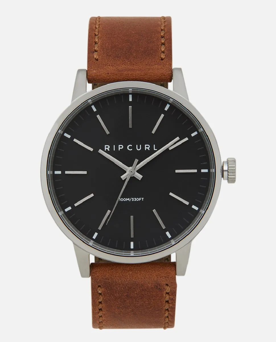 Drake Leather Watch - Deep Blue