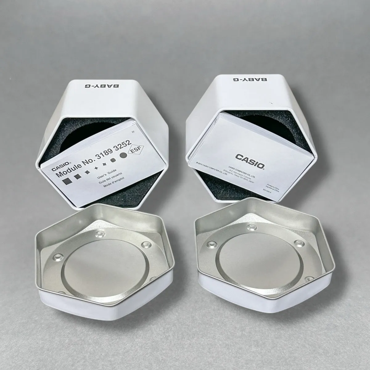 Estate Baby G-Shock Inner & Outer Box Set of 2 (Empty Box) 6