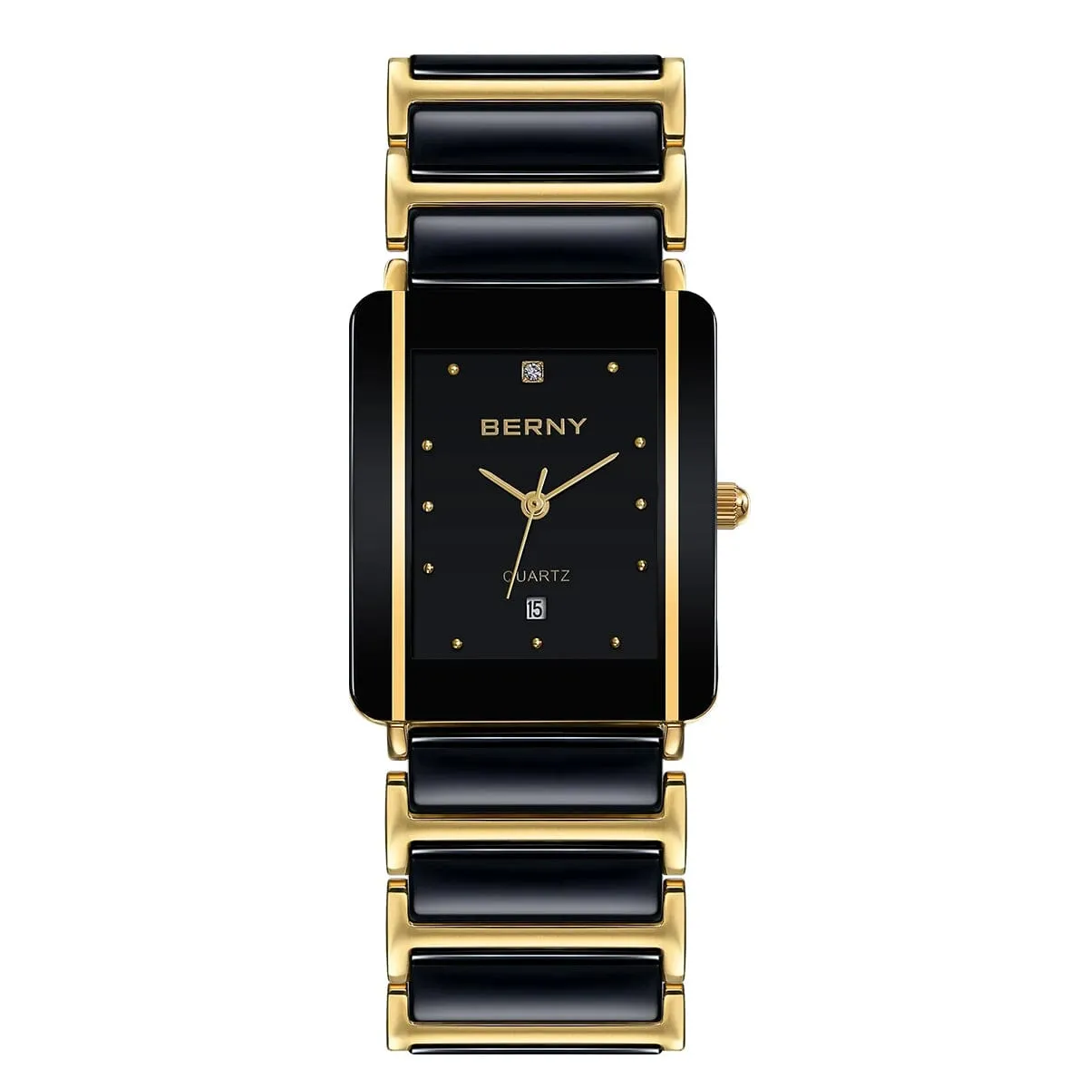 Experience Timeless Elegance with the Rectangular Quartz Watch