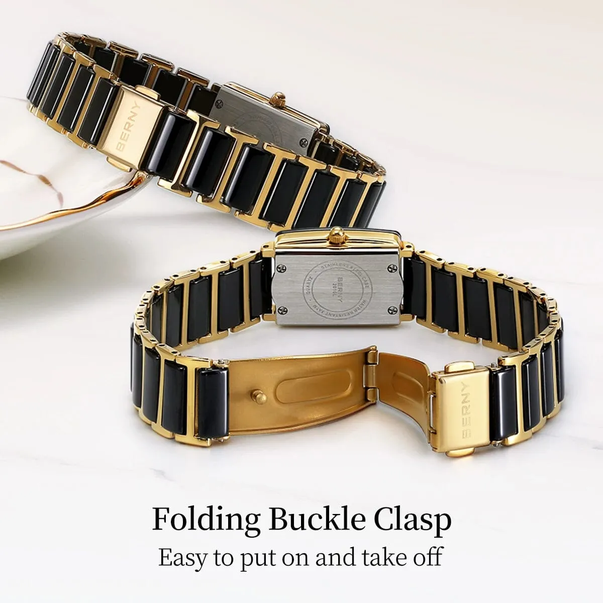 Experience Timeless Elegance with the Rectangular Quartz Watch