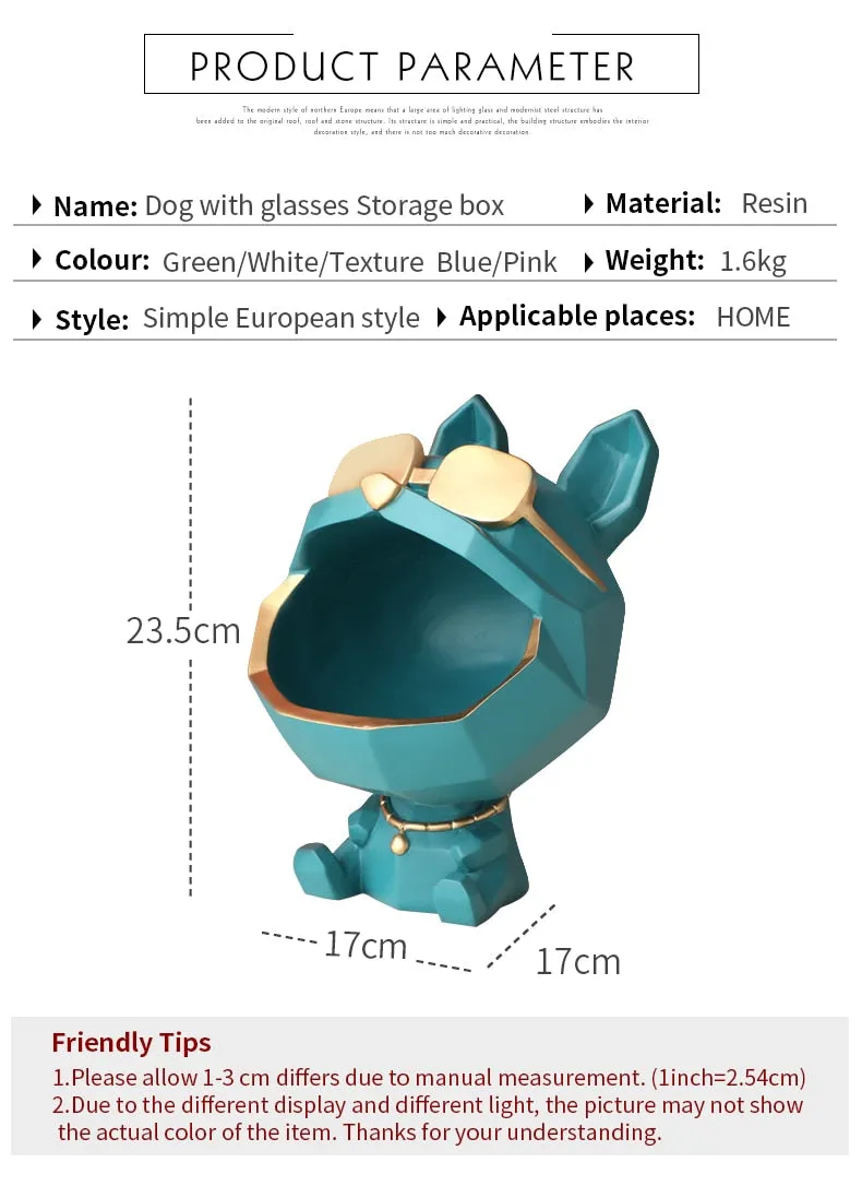 Fashion Big Mouth French Bulldog Storage