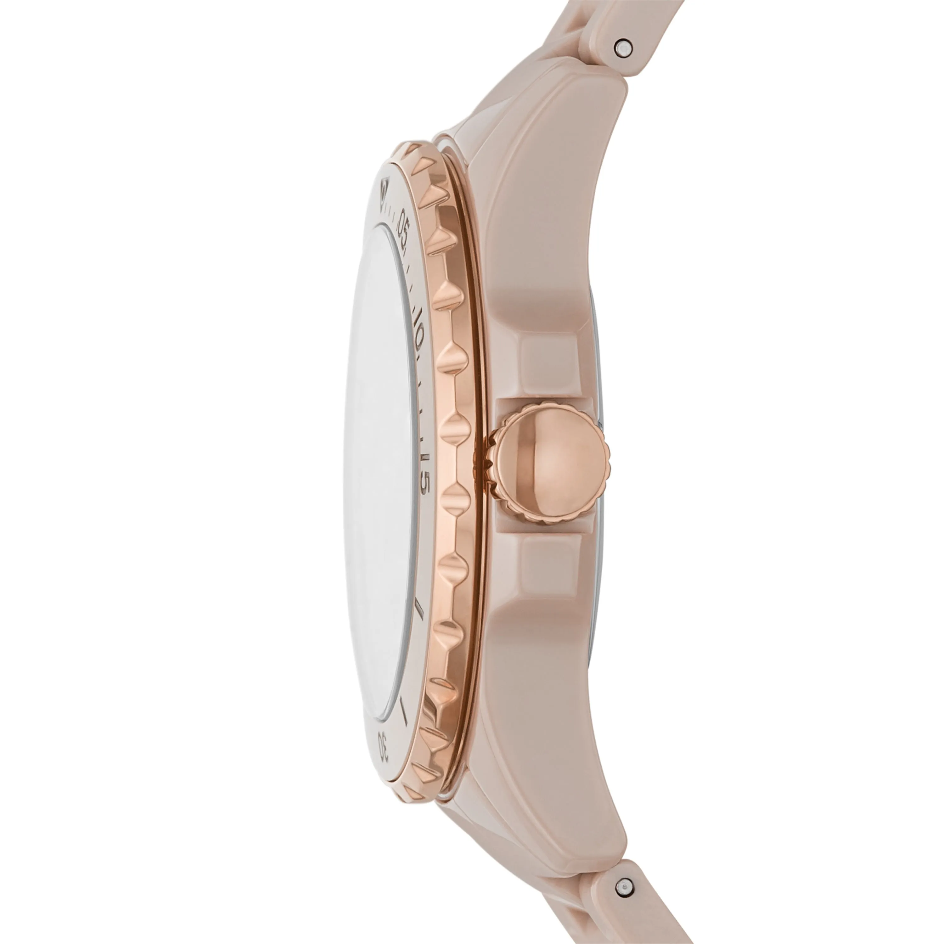 FB-01 Three-Hand Salted Caramel Ceramic Watch