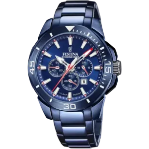 Festina Special Edition Blue Dial Blue Stainless Steel Strap 316L Men's Watch F20643/1