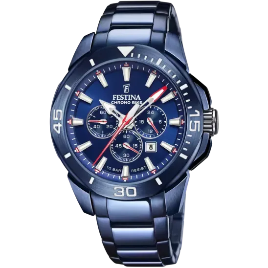 Festina Special Edition Blue Dial Blue Stainless Steel Strap 316L Men's Watch F20643/1