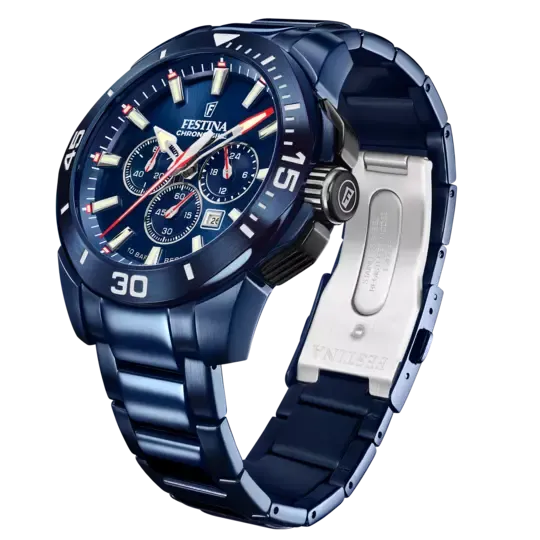 Festina Special Edition Blue Dial Blue Stainless Steel Strap 316L Men's Watch F20643/1