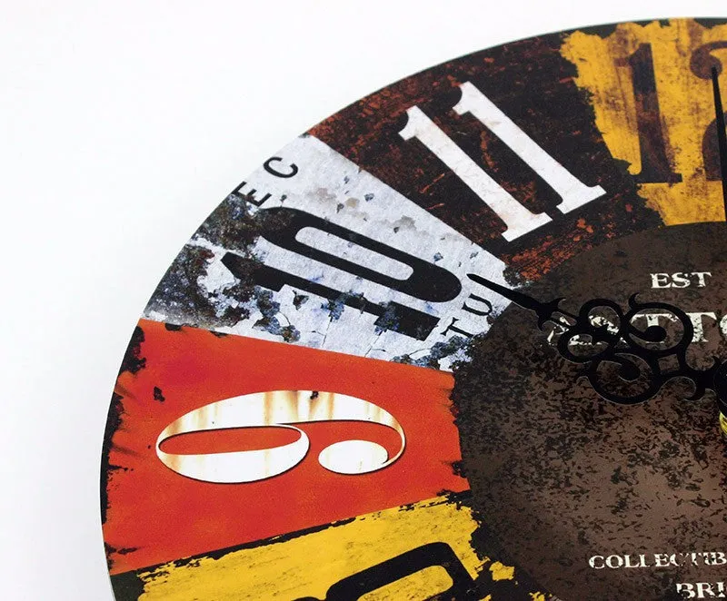 Frozen large decorative wall clocks modern design silent Living Room Wall Clock wall watches home decor orologio parete