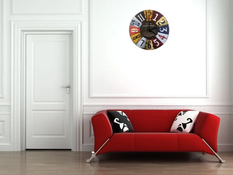 Frozen large decorative wall clocks modern design silent Living Room Wall Clock wall watches home decor orologio parete