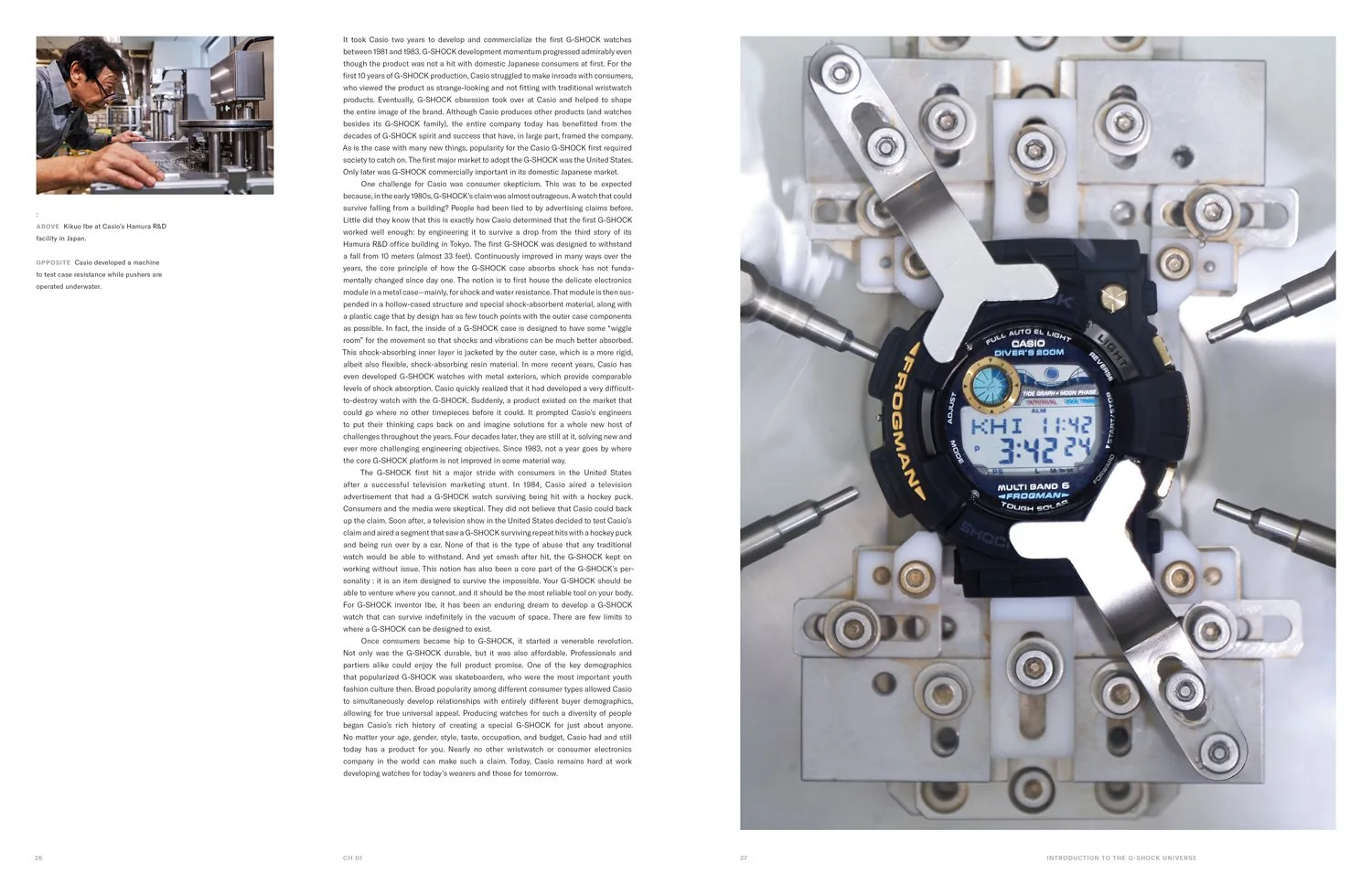 G-SHOCK 40th Anniversary Book By Rizzoli