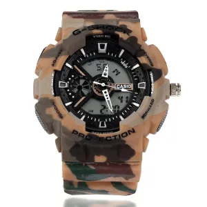 G Shock Green Military Design Model Wristwatch