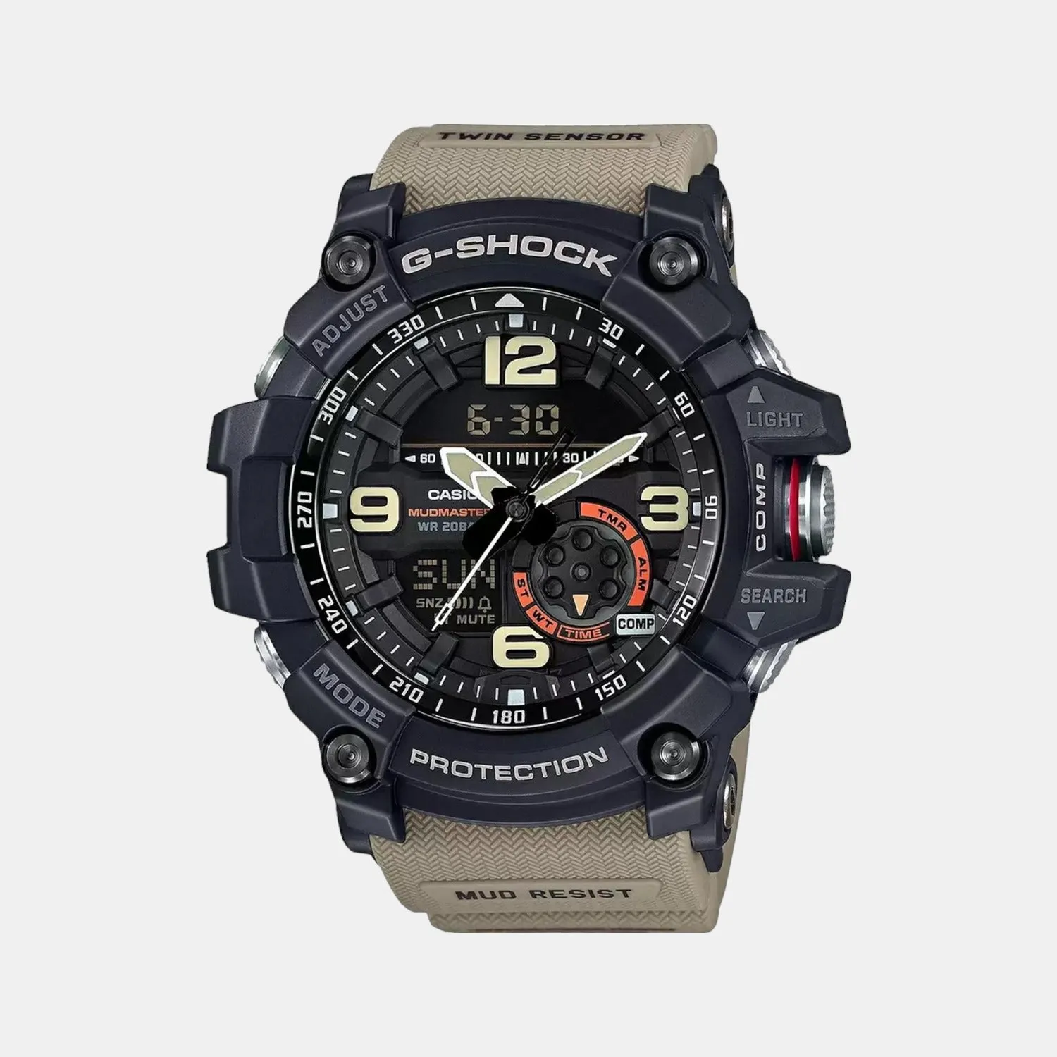 G-Shock Men's Black Dial Analog-Digital Resin Watch G661 - GG-1000-1A5DR