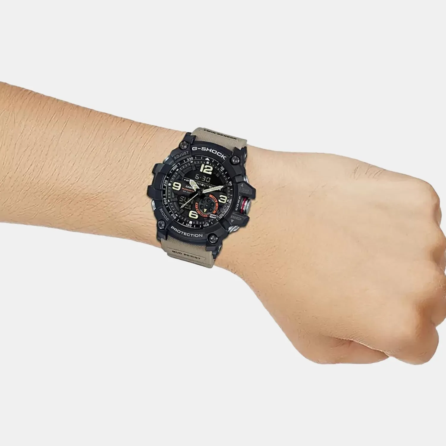 G-Shock Men's Black Dial Analog-Digital Resin Watch G661 - GG-1000-1A5DR