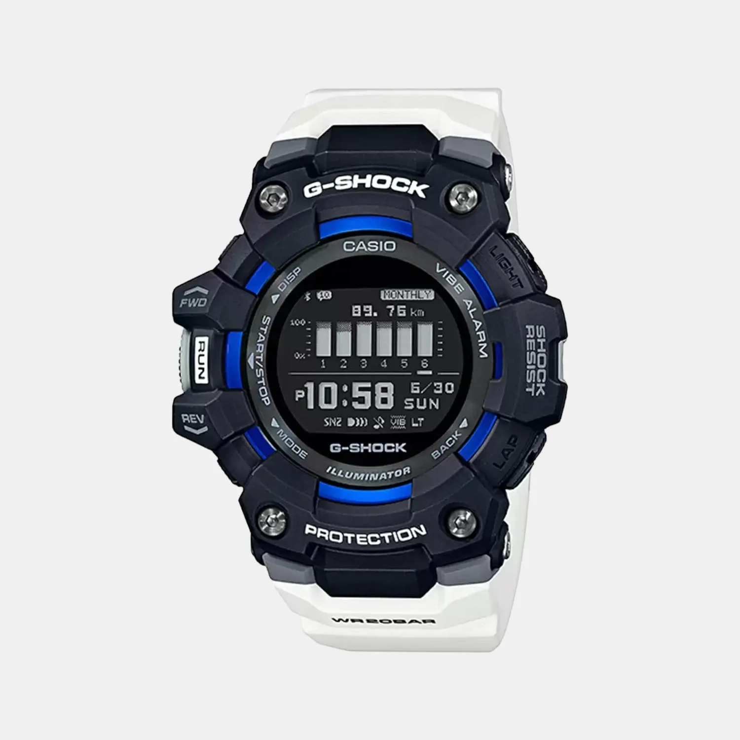 G-Shock Men's Digital Resin Watch G1039 - GBD-100-1A7DR