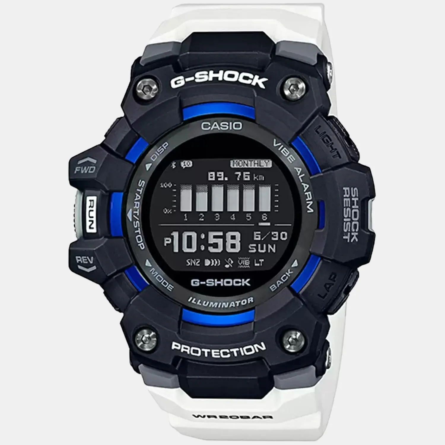 G-Shock Men's Digital Resin Watch G1039 - GBD-100-1A7DR