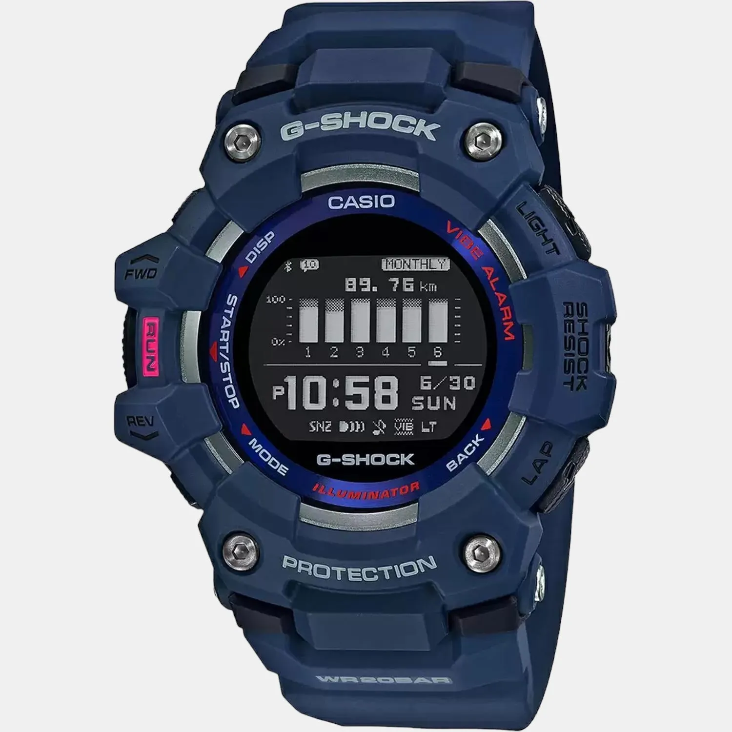 G-Shock Men's Digital Resin Watch G1041 - GBD-100-2DR
