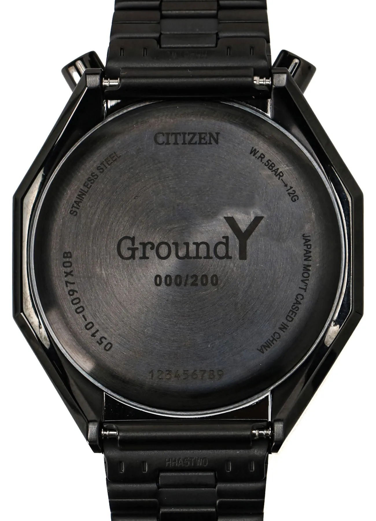 Ground Y / CITIZEN TSUNO Chrono Custom Limited