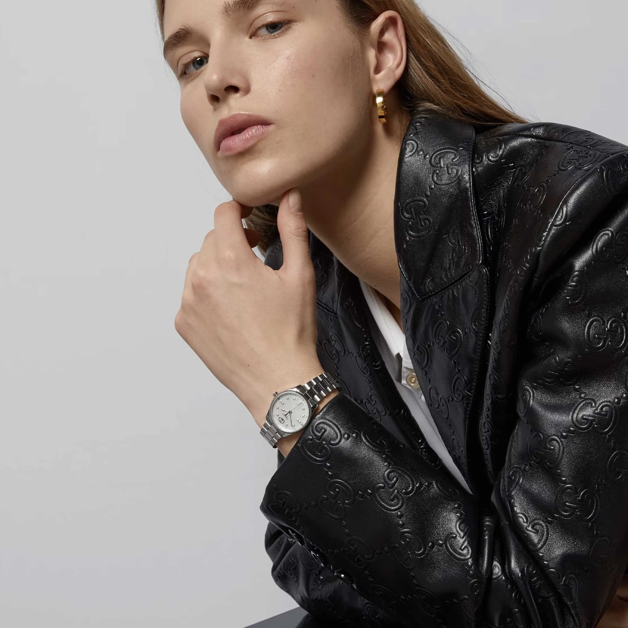 Gucci G-Timeless 29mm Mother of Pearl Quartz Ladies Watch
