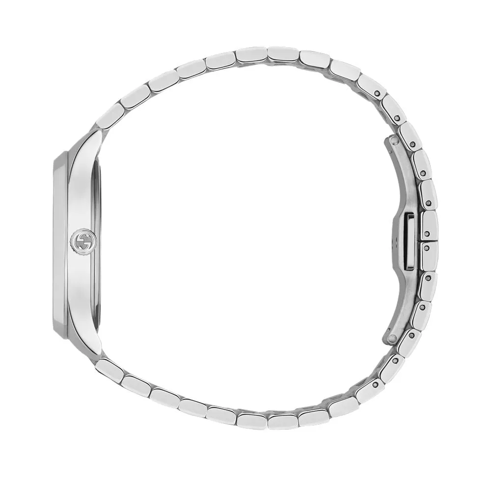Gucci G-Timeless 32mm Black Onyx Dial with Bees Stainless Steel Ladies Watch YA1265034