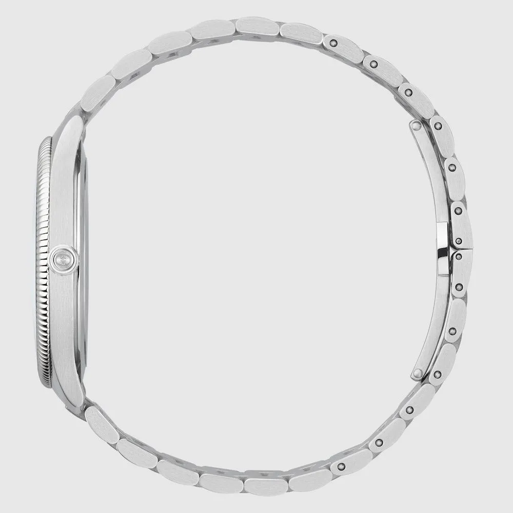 Gucci G-Timeless 38m Silver Dial Quartz Watch YA1264232