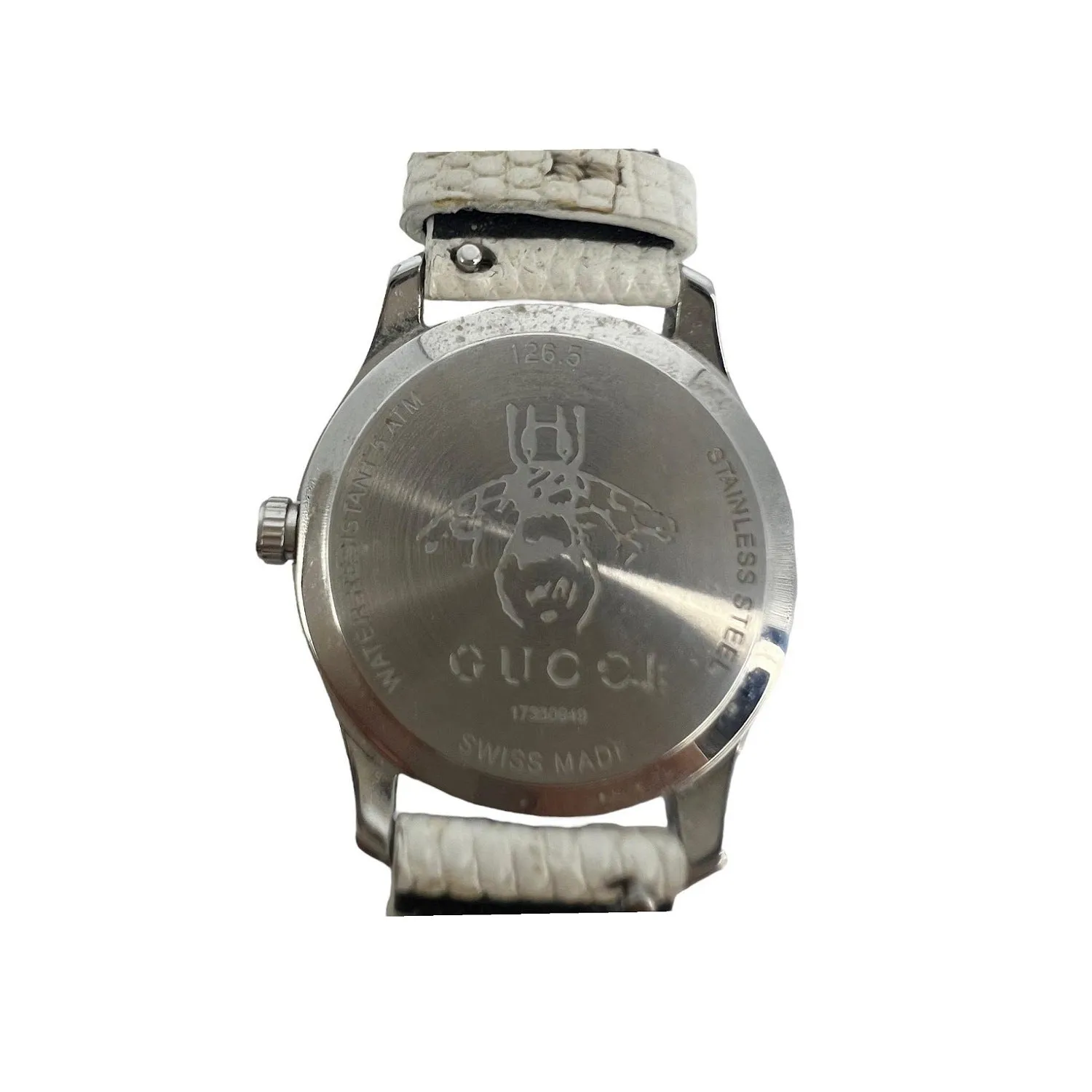 Gucci G-Timeless Mother of Pearl Dial Ladies Watch YA126597