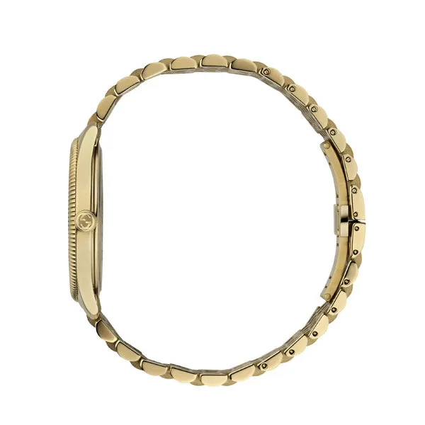 Gucci G-Timeless With Star Motif Gold Bee 36mm Quartz  Ladies Watch