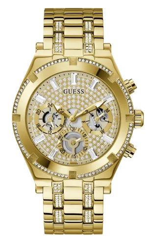 Guess Analog Beige Dial Men's Watch - GW0261G2