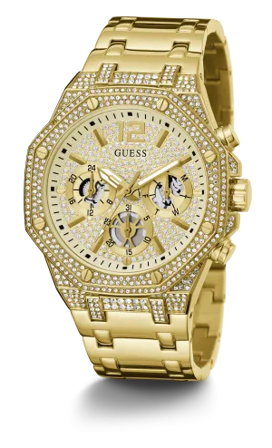 Guess Analog Beige Dial Men's Watch - GW0419G2