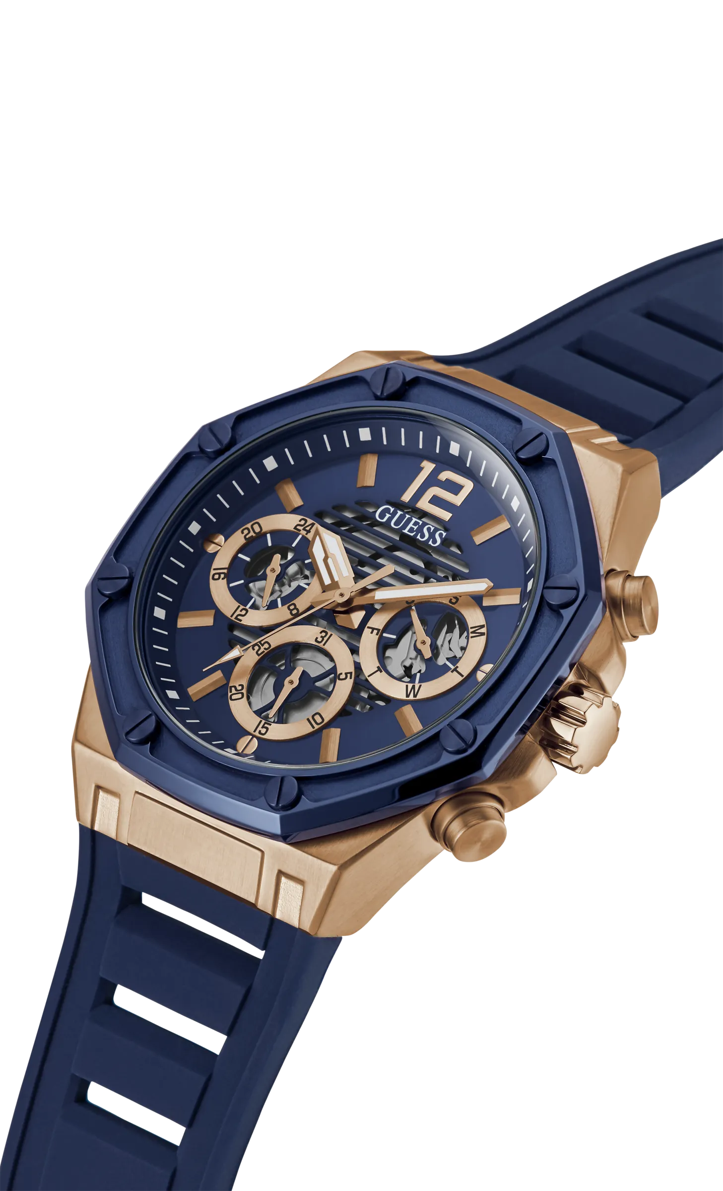 Guess Analog Blue Dial Men's Watch - GW0263G2