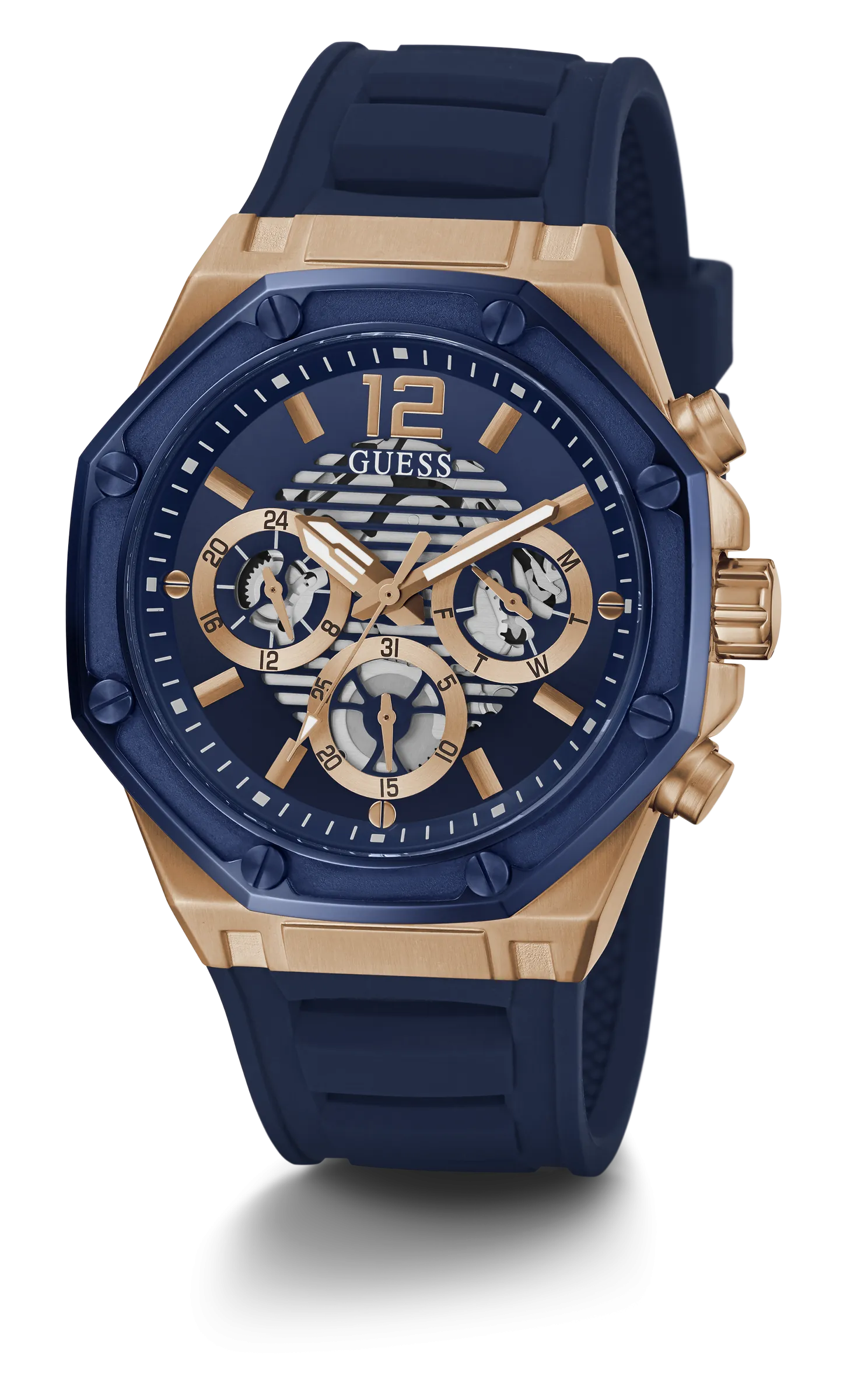 Guess Analog Blue Dial Men's Watch - GW0263G2