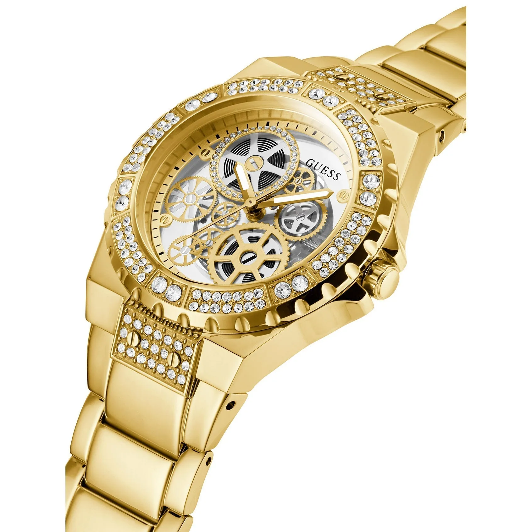 Guess GW0302L2 Ladies Reveal Gold Watch