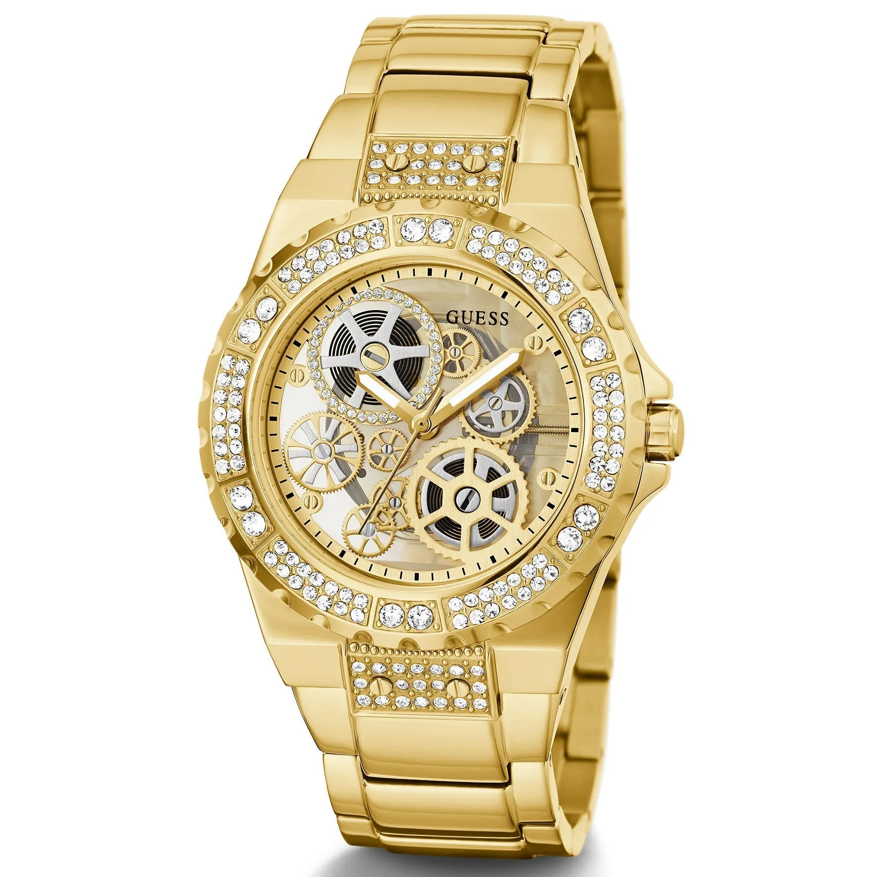 Guess GW0302L2 Ladies Reveal Gold Watch