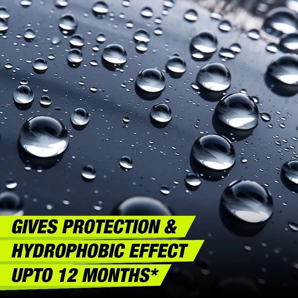 Instant Ceramic Coating for Car - 650ml  Easy to Apply  Just Spray and Wipe  Super Hydrophobic, Extreme Gloss, Smoothness and Protects Paint