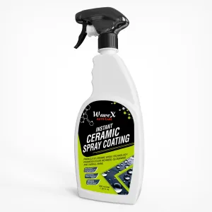 Instant Ceramic Coating for Car - 650ml  Easy to Apply  Just Spray and Wipe  Super Hydrophobic, Extreme Gloss, Smoothness and Protects Paint