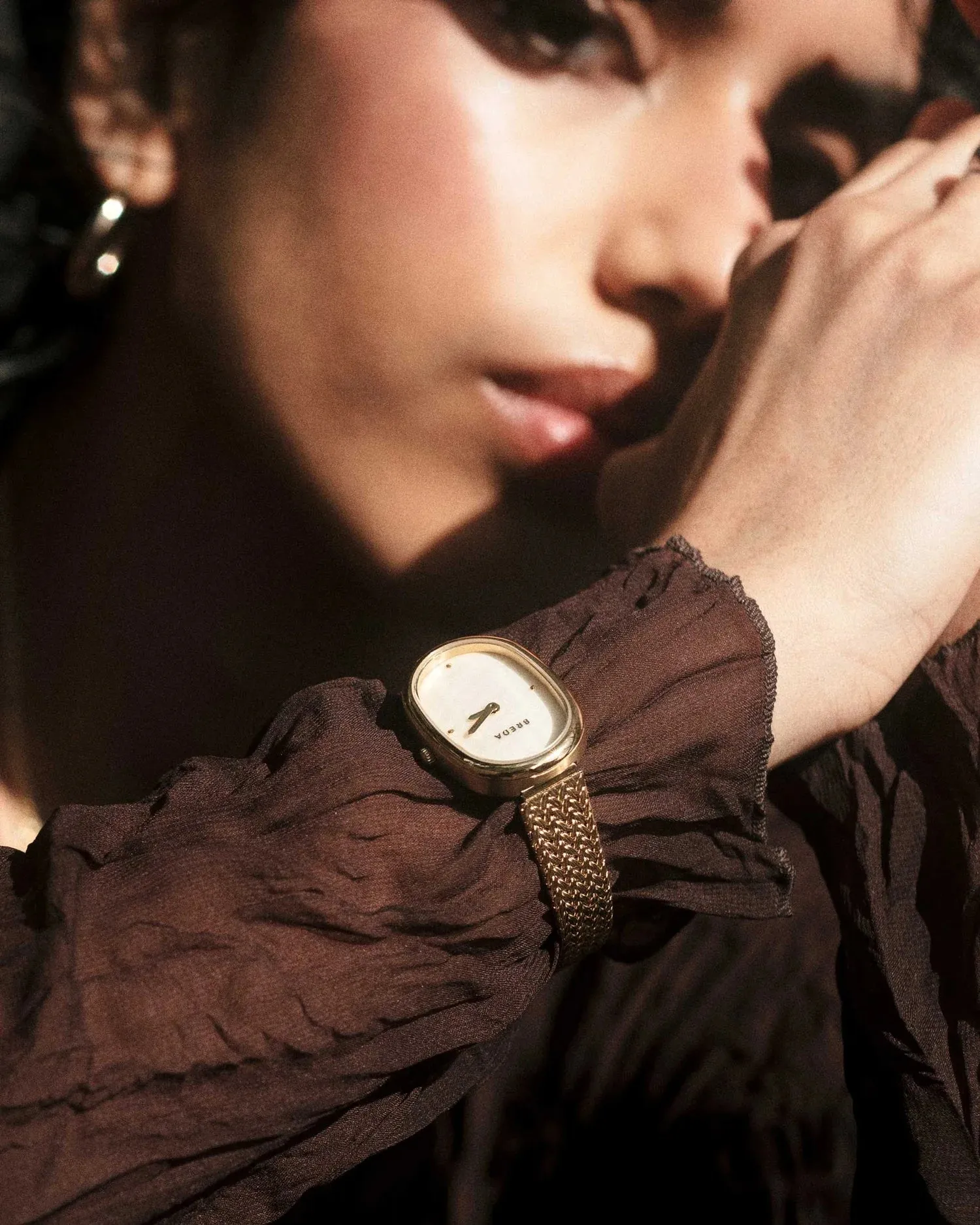 Jane Tethered Watch (Gold   Champagne)