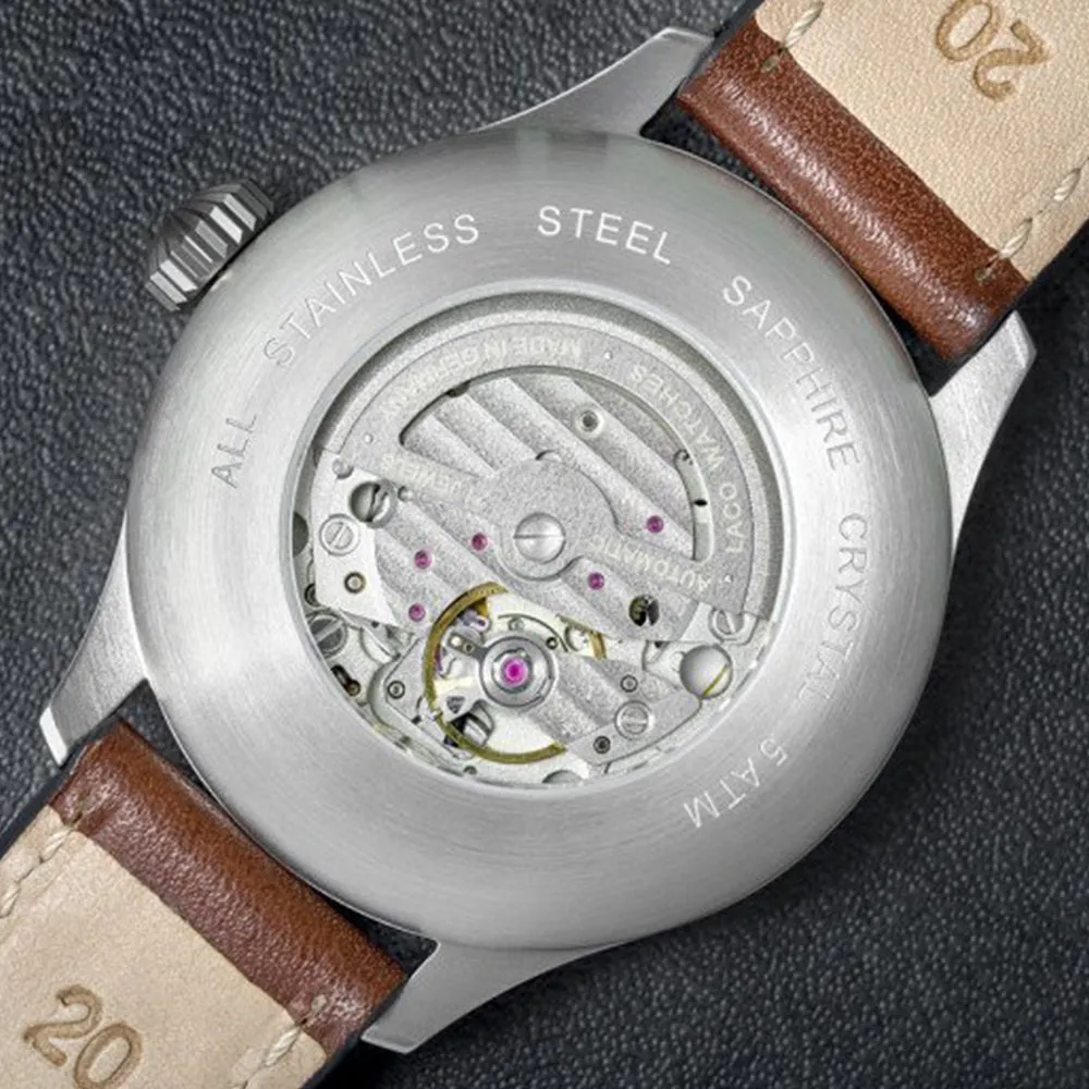 LACO PILOT WATCHES BASIC AACHEN 42 MM AUTOMATIC