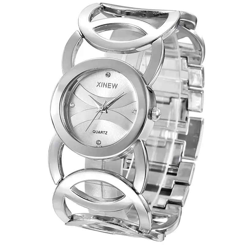 Ladies Circle Design Wristwatch