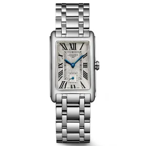 Longines DolceVita Silver Flinque Dial Ladies Quartz Watch L5.512.4.71.6