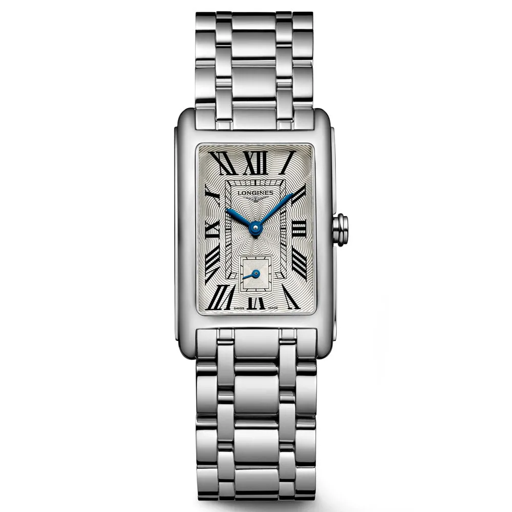 Longines DolceVita Silver Flinque Dial Ladies Quartz Watch L5.512.4.71.6