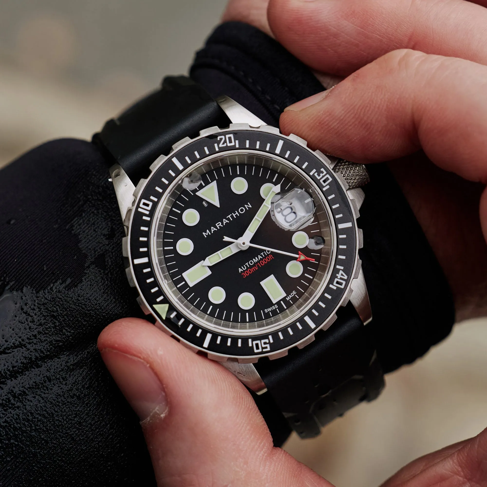 Marathon - 41mm Original SAR-D Type 1 Diver's Automatic Rubber