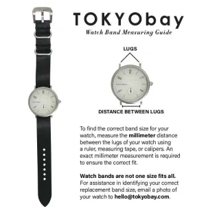 Mason Leather Watch Band | 22mm